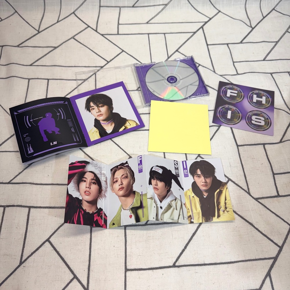 Stray Kids ODDINARY CD Jewel Case I.N Version Purple K-Pop Album with Photocards - Picture 4 of 6